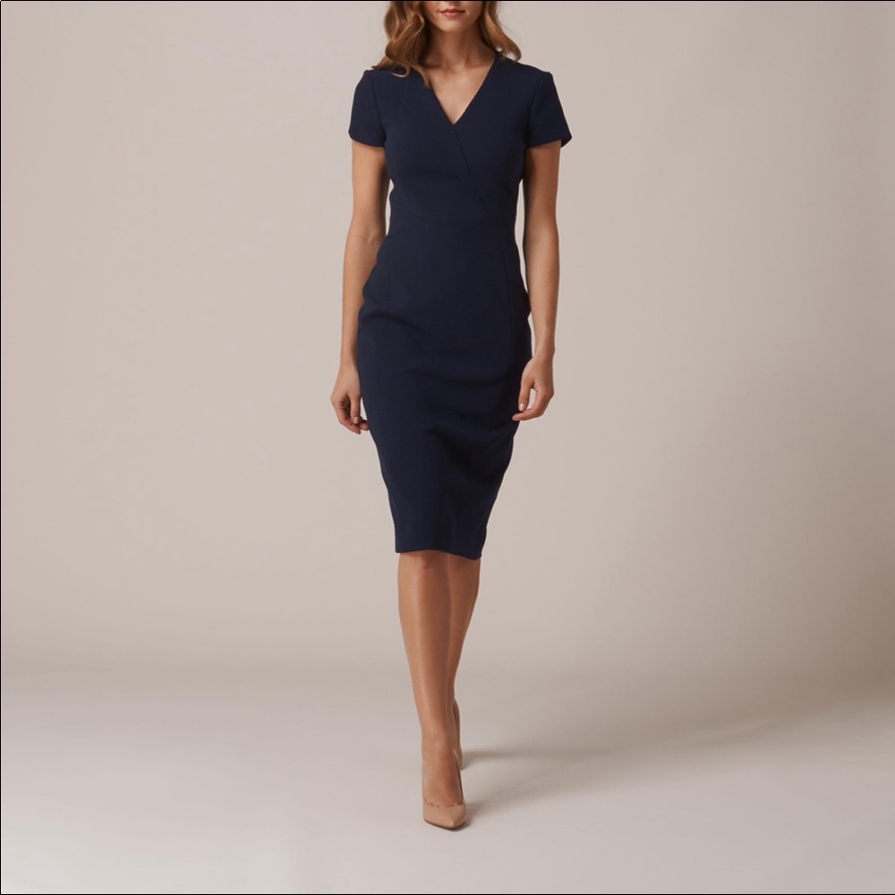 Navy LK Bennett dress sz 4